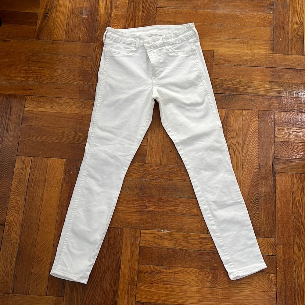 H&M white jeans
